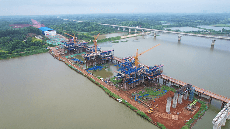 持續改進 | 湖南路橋益常高速擴容六標漢壽南1號特大橋標準化掛籃項目